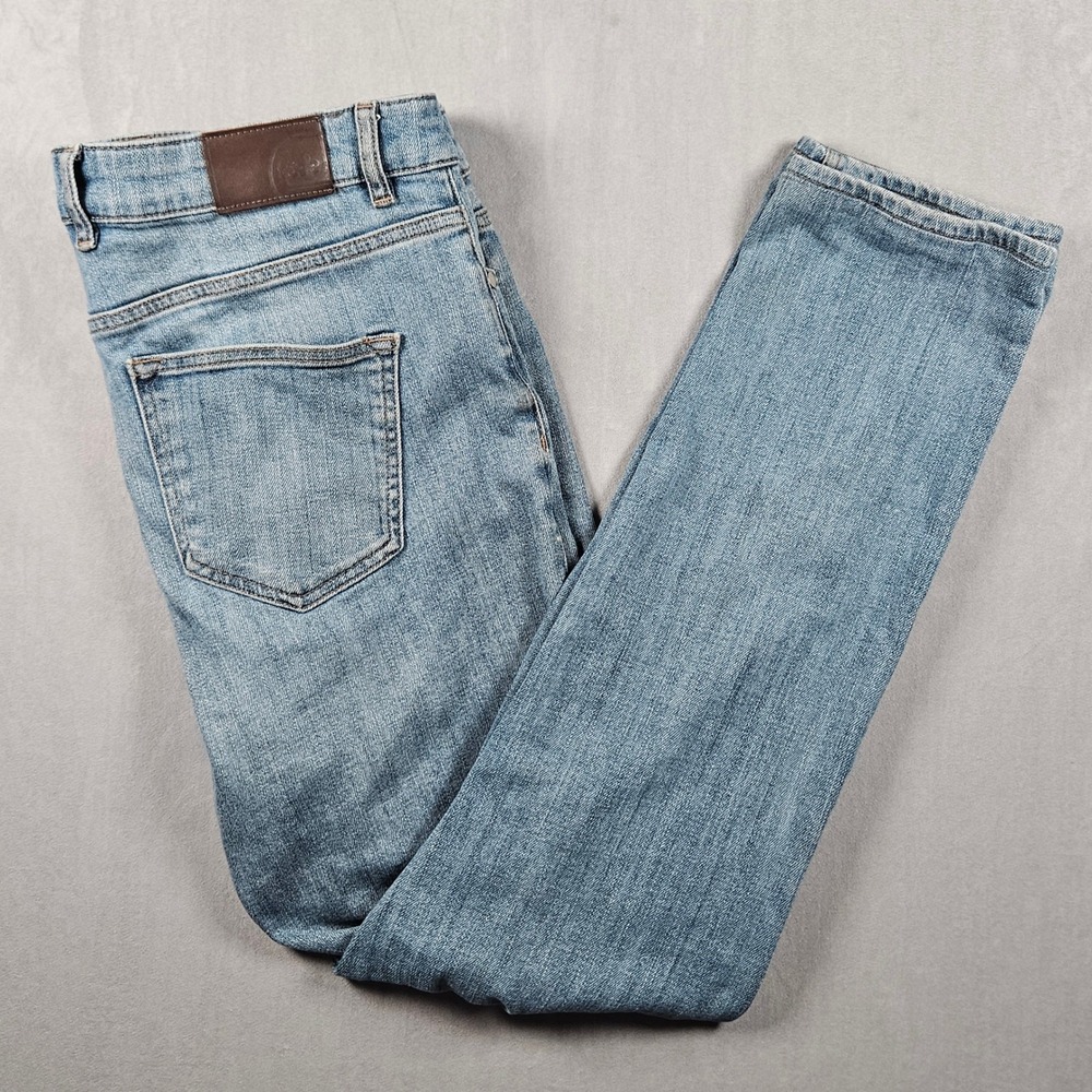 Peter Millar Collection Denim Jeans Mens 38x32 Blue Vintage Washed Casual Crown